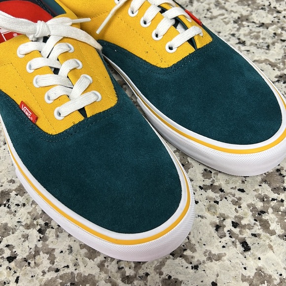 VANS Men’s Era Pro Prime Atlantic Gold Suede Sneaker (size 13) - Picture 4 of 7